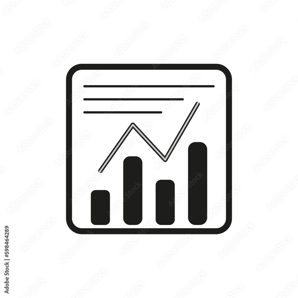 Infographic for financial report design. Growth stock diagram financial graph. Vector illustration. Infographic for financial report design. Growth stock diagram financial graph. Vector illustration.