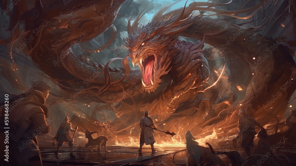 doctor use mythical creatures, digital art illustration, Generative AI doctor use mythical creatures, digital art illustration, Generative AI