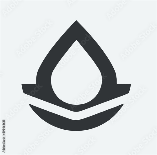 Free Download Water, water drop, splash, wave, rain, irrigation. A set of vector icons. Symbol, sign, icon, logo illustration. - GFXLoad