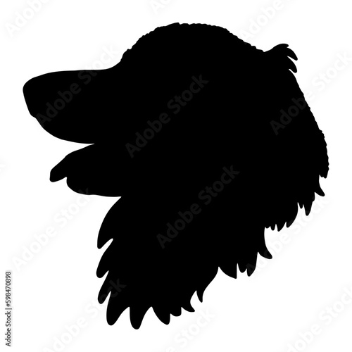 golden retriever silhouette