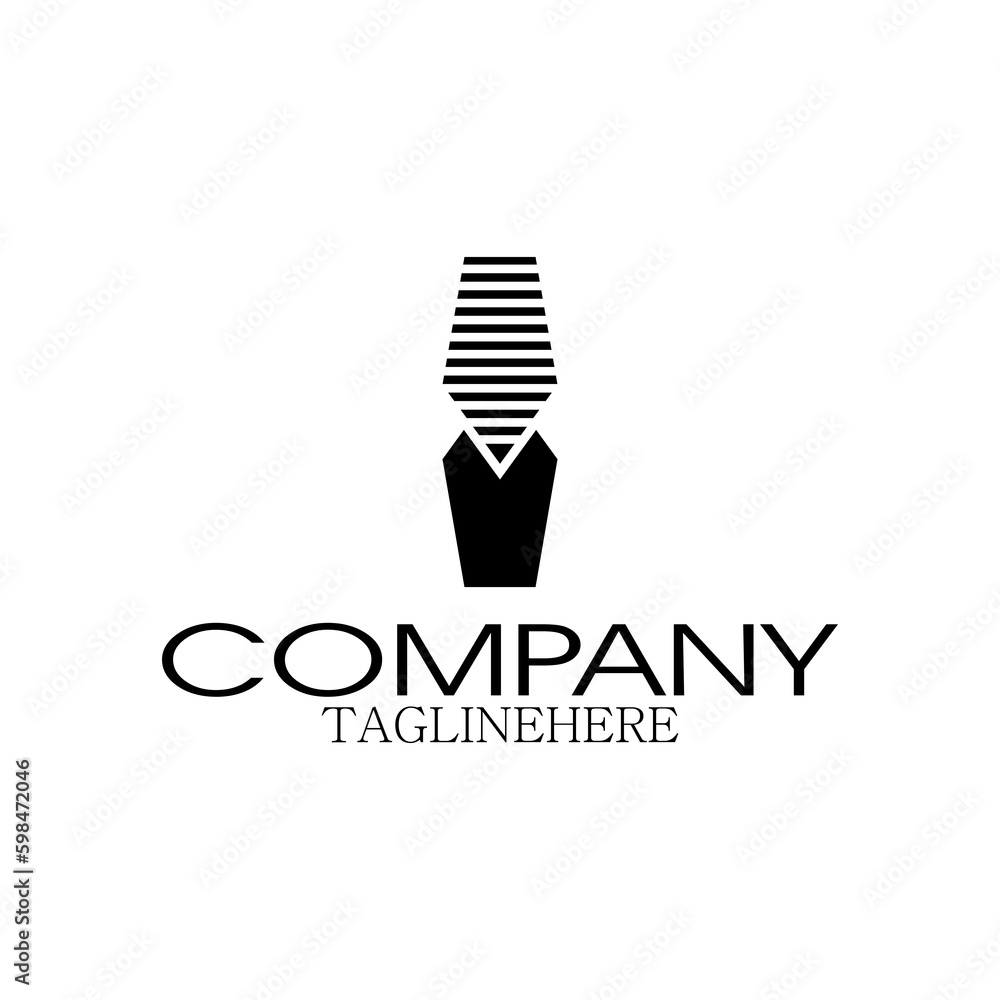 company logo in the form of a tie, perfect for companies, brands, etc. company logo in the form of a tie, perfect for companies, brands, etc.