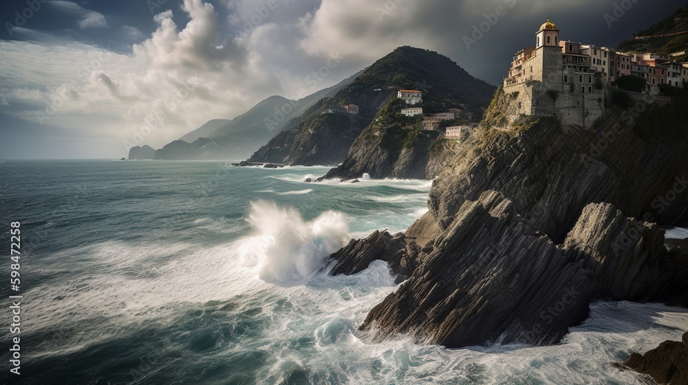 Coastal Splendor: Embracing the Dramatic Seascapes of the Cinque Terre