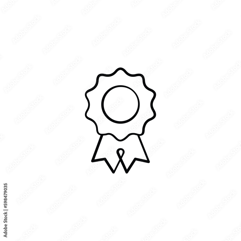 Badge Line Style Icon Design Badge Line Style Icon Design