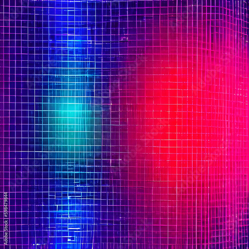 Colorful glowing lines gradient neon light background