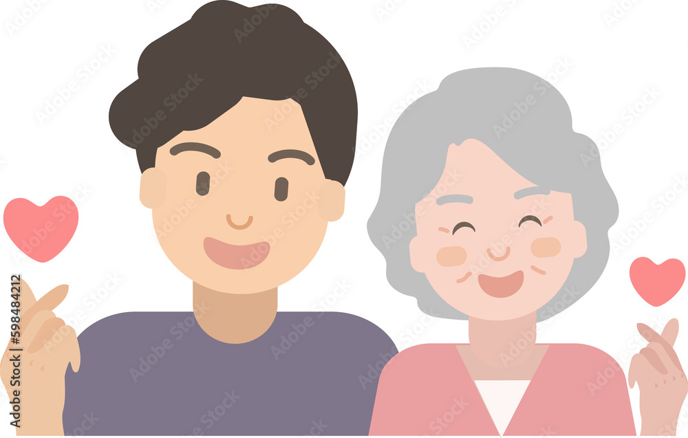 Mother and son Smiling Together. Happy mother's day. Mother and son Smiling Together. Happy mother's day.