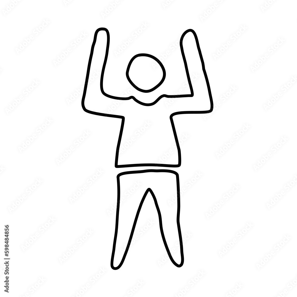 Yoga poses outline icon vector illustrations Yoga poses outline icon vector illustrations