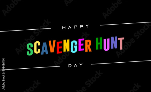 Obraz na płótnie Scavenger Hunt Day
