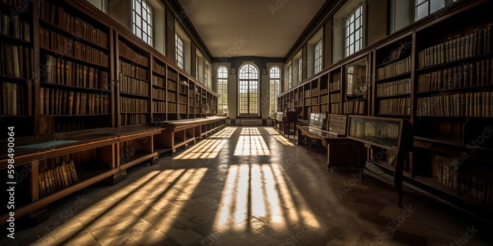 custom made wallpaper toronto digitala long row of bookshelves filled with lots of books
