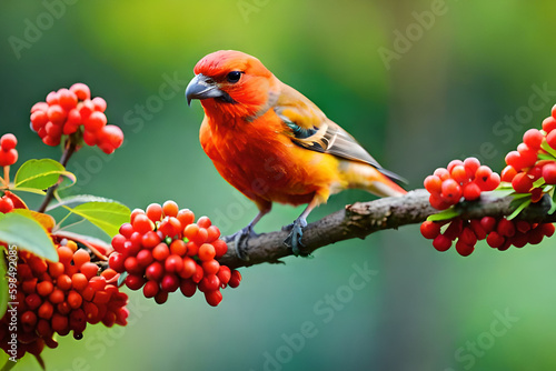 robin on a branch © Md Imranul Rahman