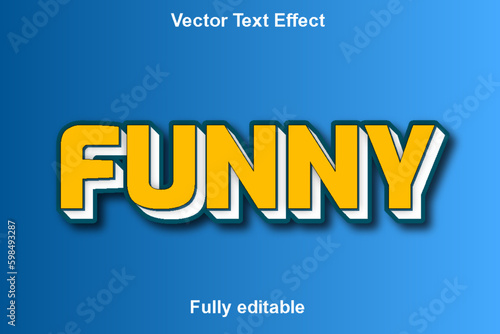 3D Funny Text Effect