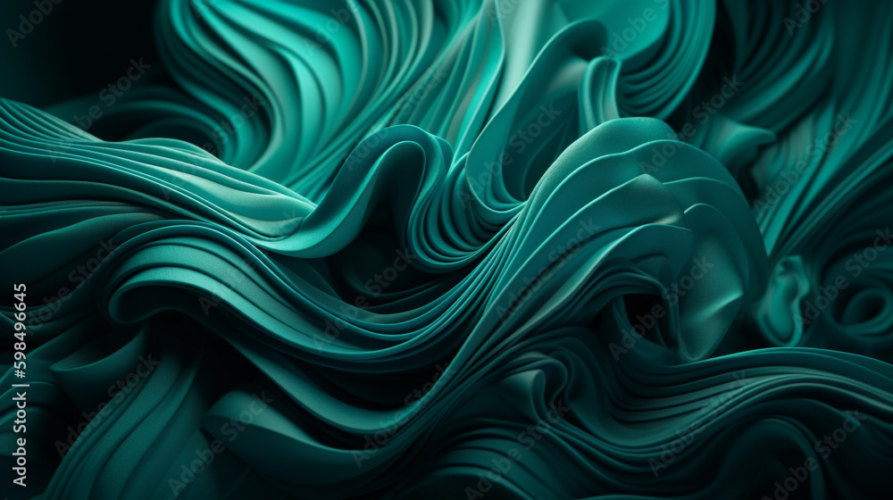 silk waves background. Generative AI silk waves background. Generative AI