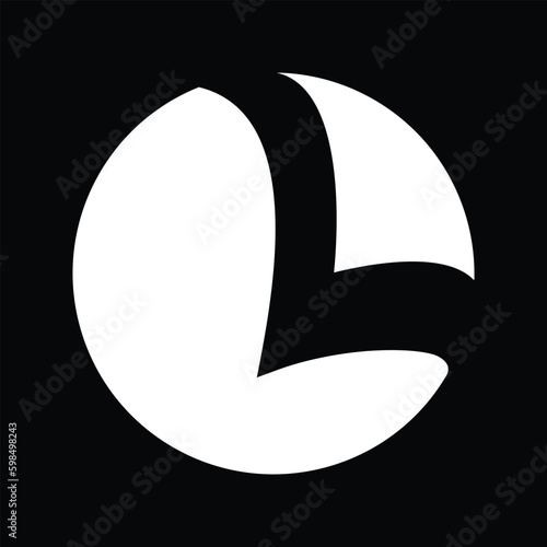 Minimal elegant monogram art logo. Outstanding professional trendy awesome artistic CL, LC initial based Alphabet icon logo.