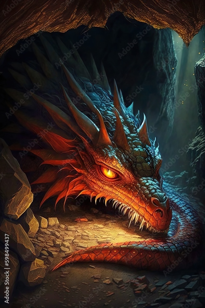 Fototapeta premium Drache