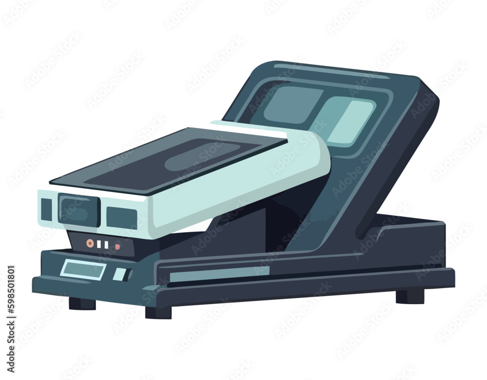 Modern technological office scanner Generative AI Modern technological office scanner Generative AI