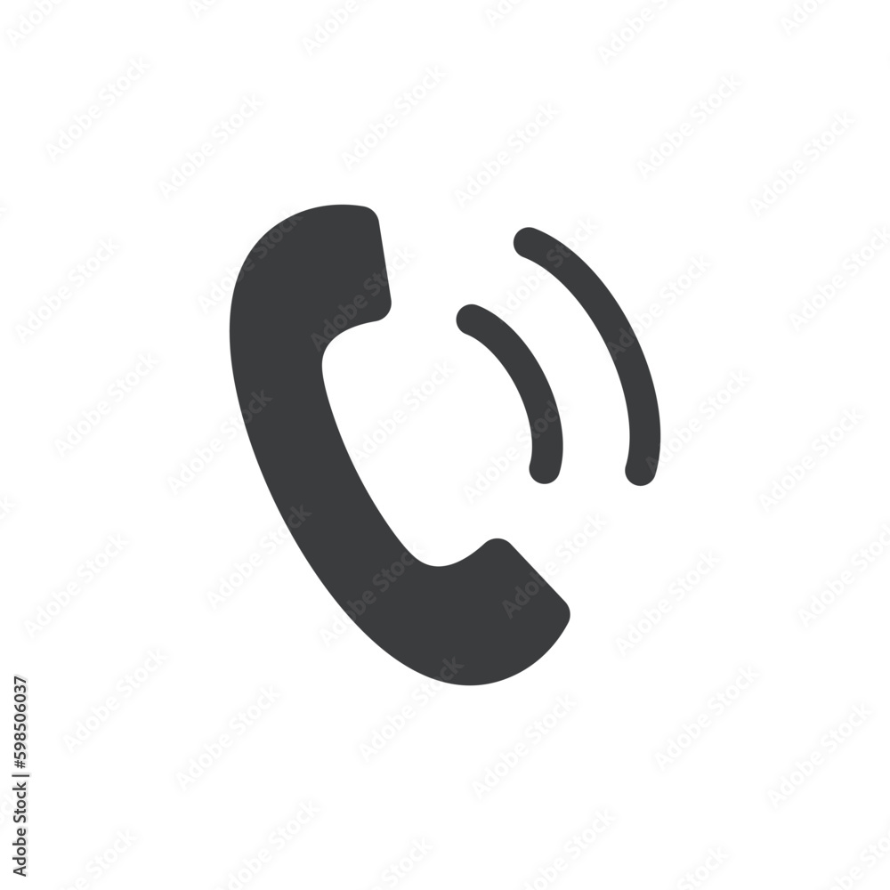 Call, Phone Ring Isolated Vector Icon Call, Phone Ring Isolated Vector Icon