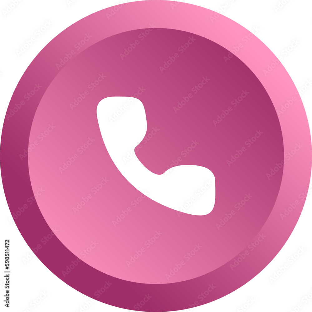 3D Contact Icon 3D Contact Icon