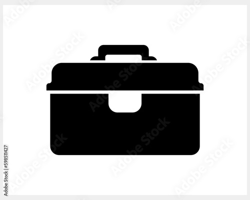 Stencil toolbox icon Work clipart Vector stock illustration EPS 10