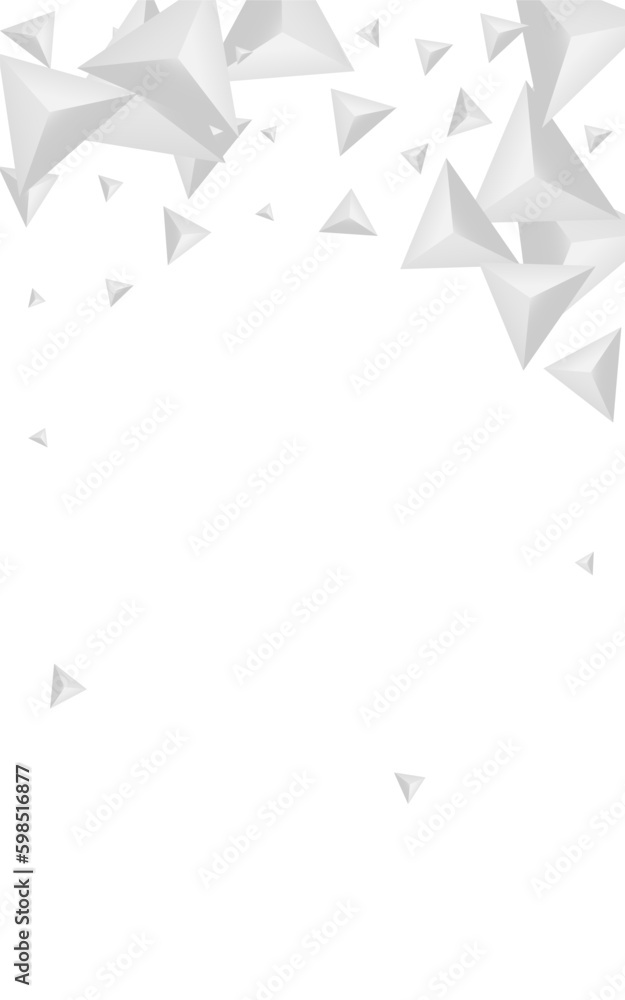 Hoar Pyramid Background White Vector. Polygon Gradient Design. Gray Space Card. Shard Isolated. Silver Triangular Texture. Hoar Pyramid Background White Vector. Polygon Gradient Design. Gray Space Card. Shard Isolated. Silver Triangular Texture.