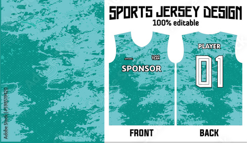 vector sport jersey background design