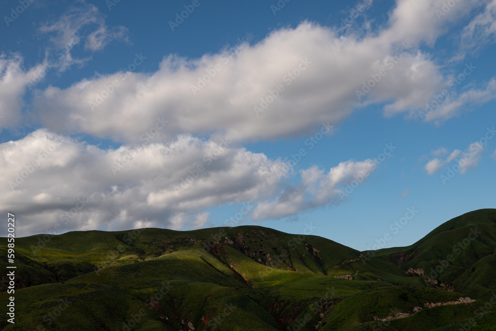 Clouds over Grimes Canyon, Moorpark, California