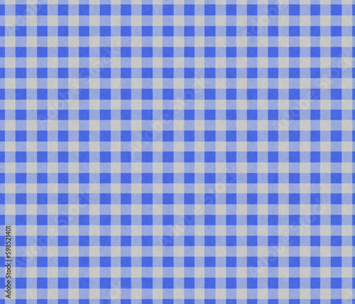 Dark Blue and White Gingham Pattern