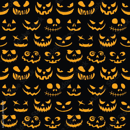 The seamless dark background for halloween.