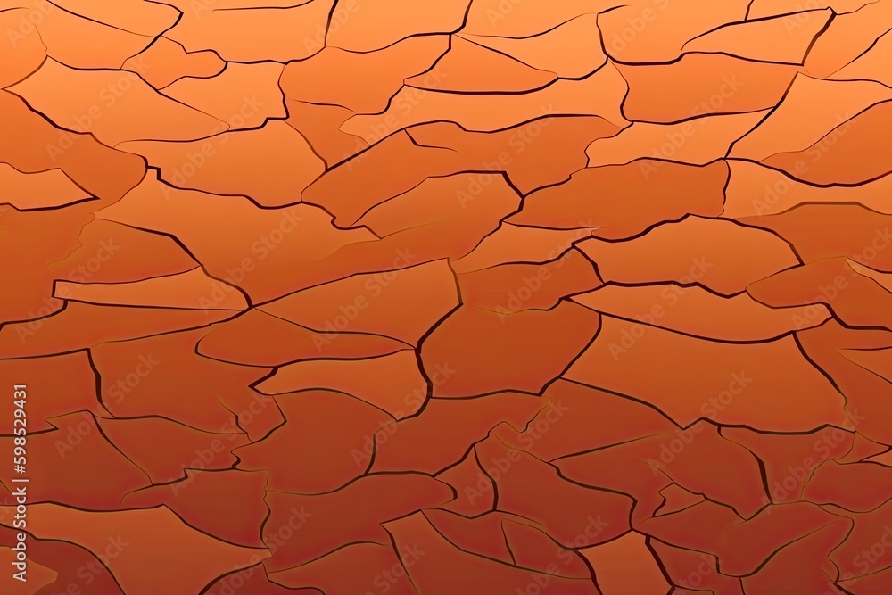 Cracked dried earth soil. Ground texture. Drought or dry land. Generative AI Cracked dried earth soil. Ground texture. Drought or dry land. Generative AI