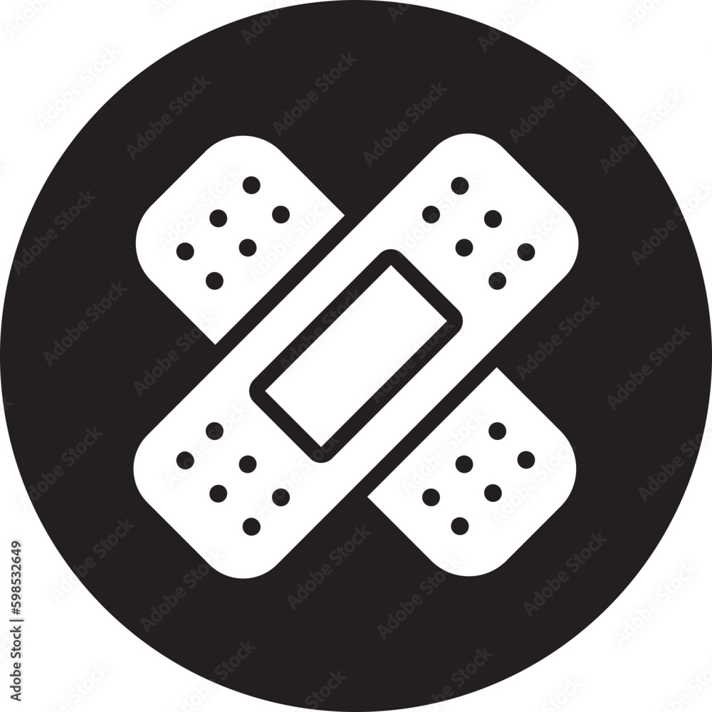 plaster glyph icon plaster glyph icon