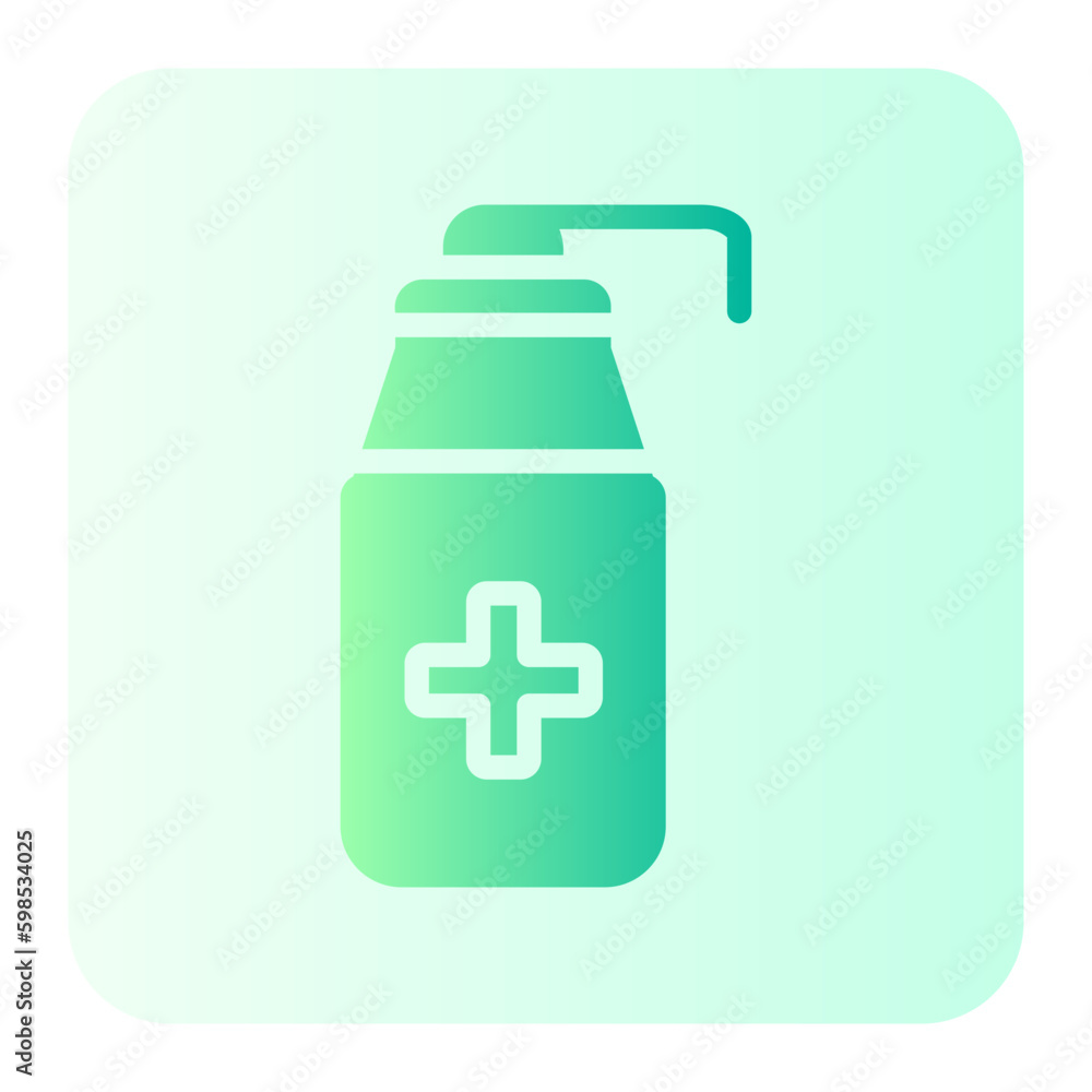 disinfectant gradient icon disinfectant gradient icon