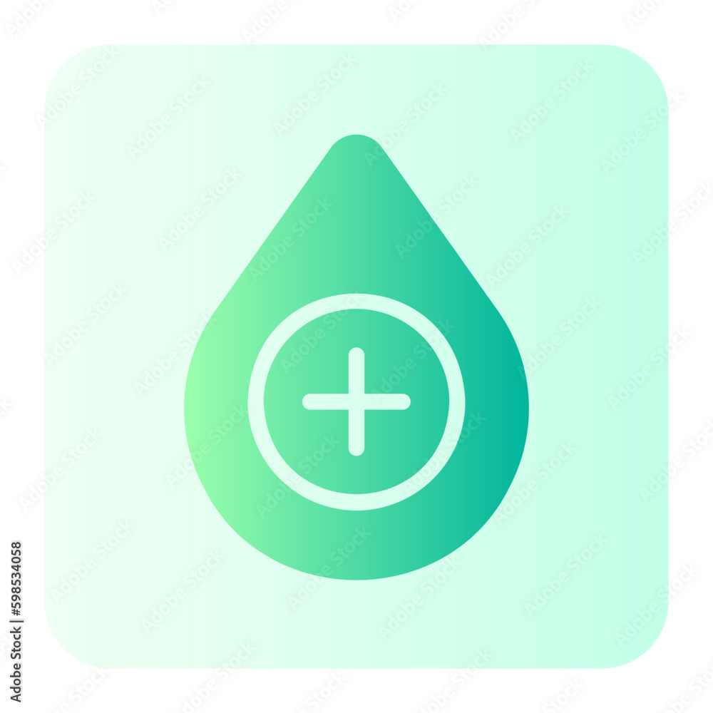 blood drop gradient icon blood drop gradient icon