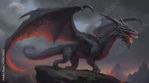 Balerion is a colossal dragon