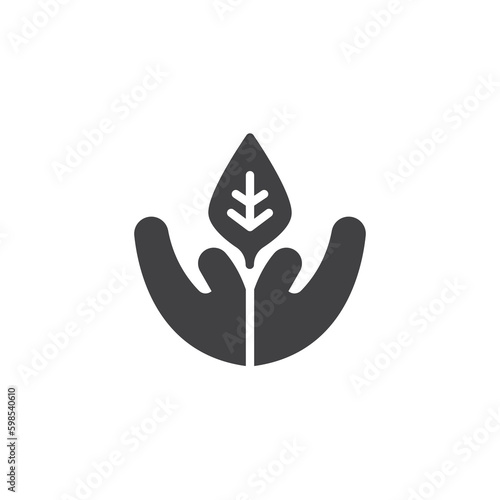 Environmental sustainability vector icon