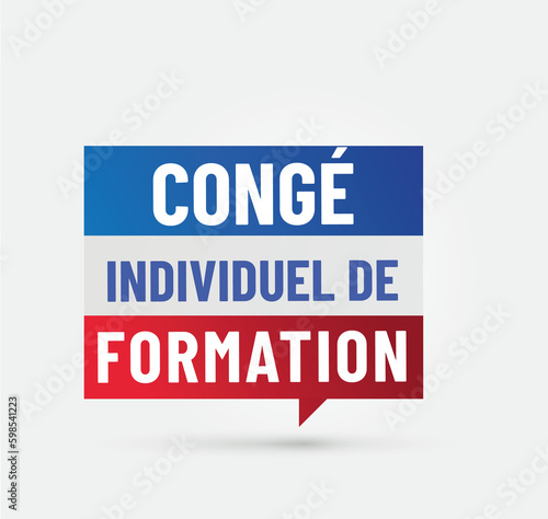 CIF - congé individuel de formation