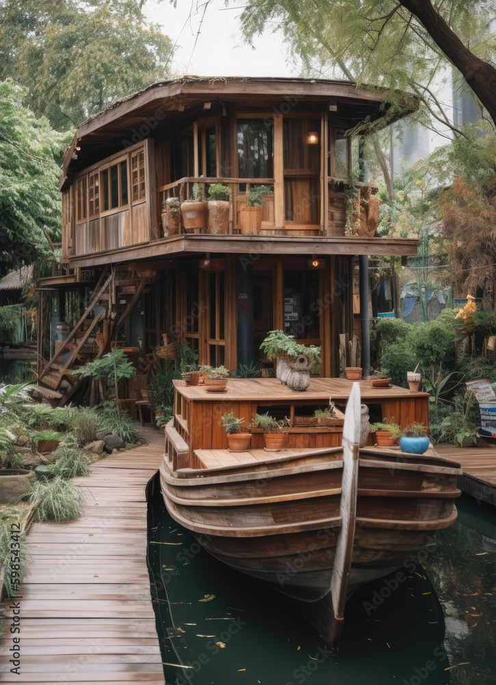 Obraz premium Cat and architect