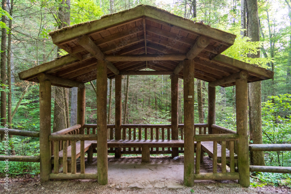 Summer Day at Natural Bridge State Resort Park in Kentucky Summer Day at Natural Bridge State Resort Park in Kentucky