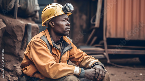 African Mine worker 4