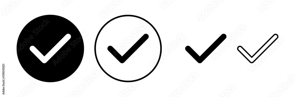 check icon vector. check mark icon. check list button icon. check icon vector. check mark icon. check list button icon.