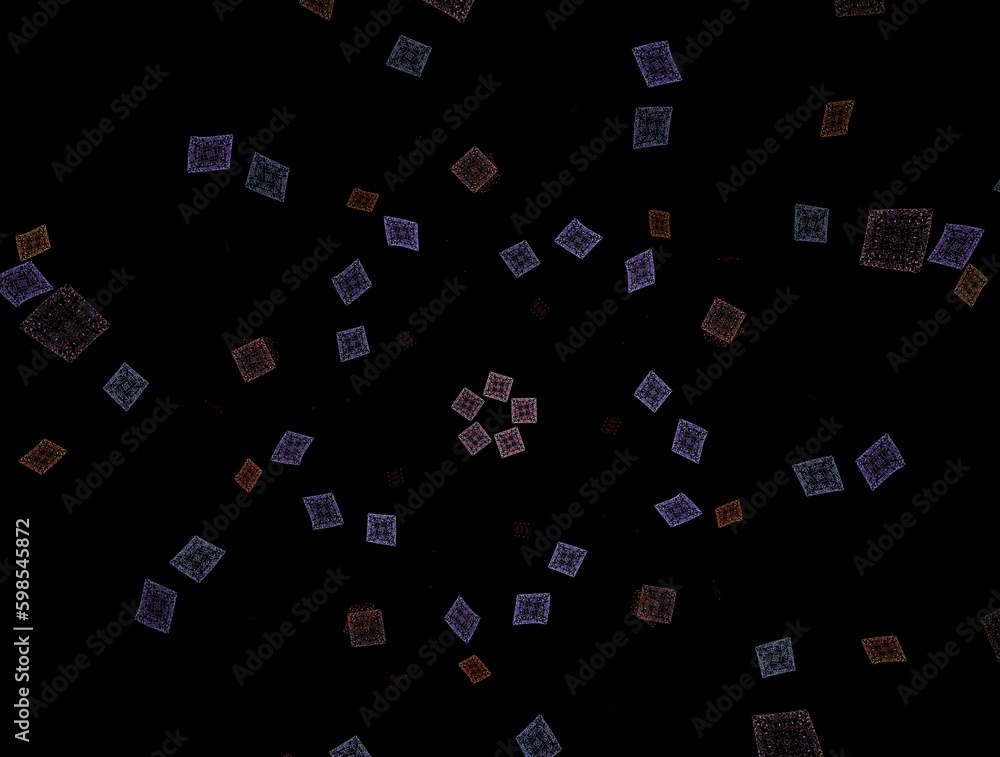 Fototapeta premium Imaginatory fractal abstract background Image