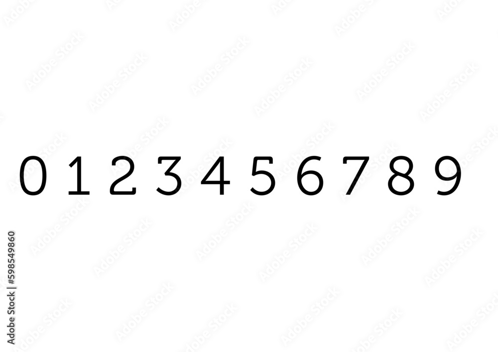 numbers tshirt design, ready for print, silhouette svg, png, ai, eps, pdf files. numbers tshirt design, ready for print, silhouette svg, png, ai, eps, pdf files.