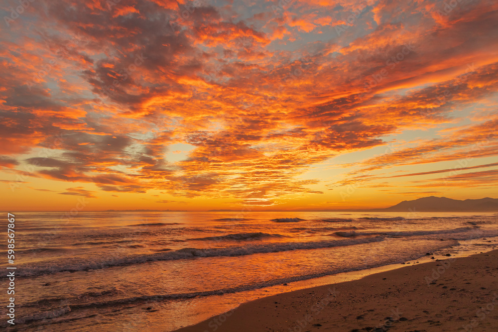 Obraz premium atardecer marbella