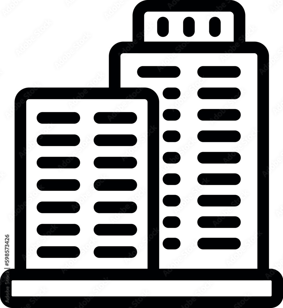 Pet restaurant city building icon outline vector. Cafe meal. People paw