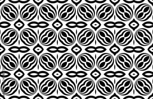 seamless pattern with elements wallpaper flower damask.