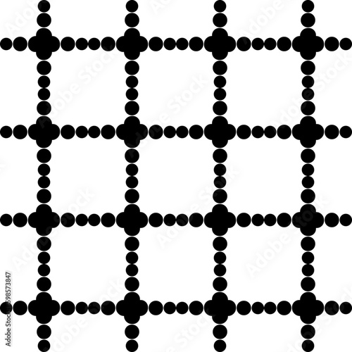 black beads isolated on white frame element wallpaer.