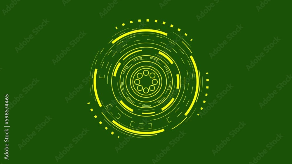 HUD Sci-fi Futuristic Display. Hologram Button. Modern cyberspace innovation. Virtual Reality Technology. 4K HUD Sci-fi Futuristic Display. Hologram Button. Modern cyberspace innovation. Virtual Reality Technology. 4K
