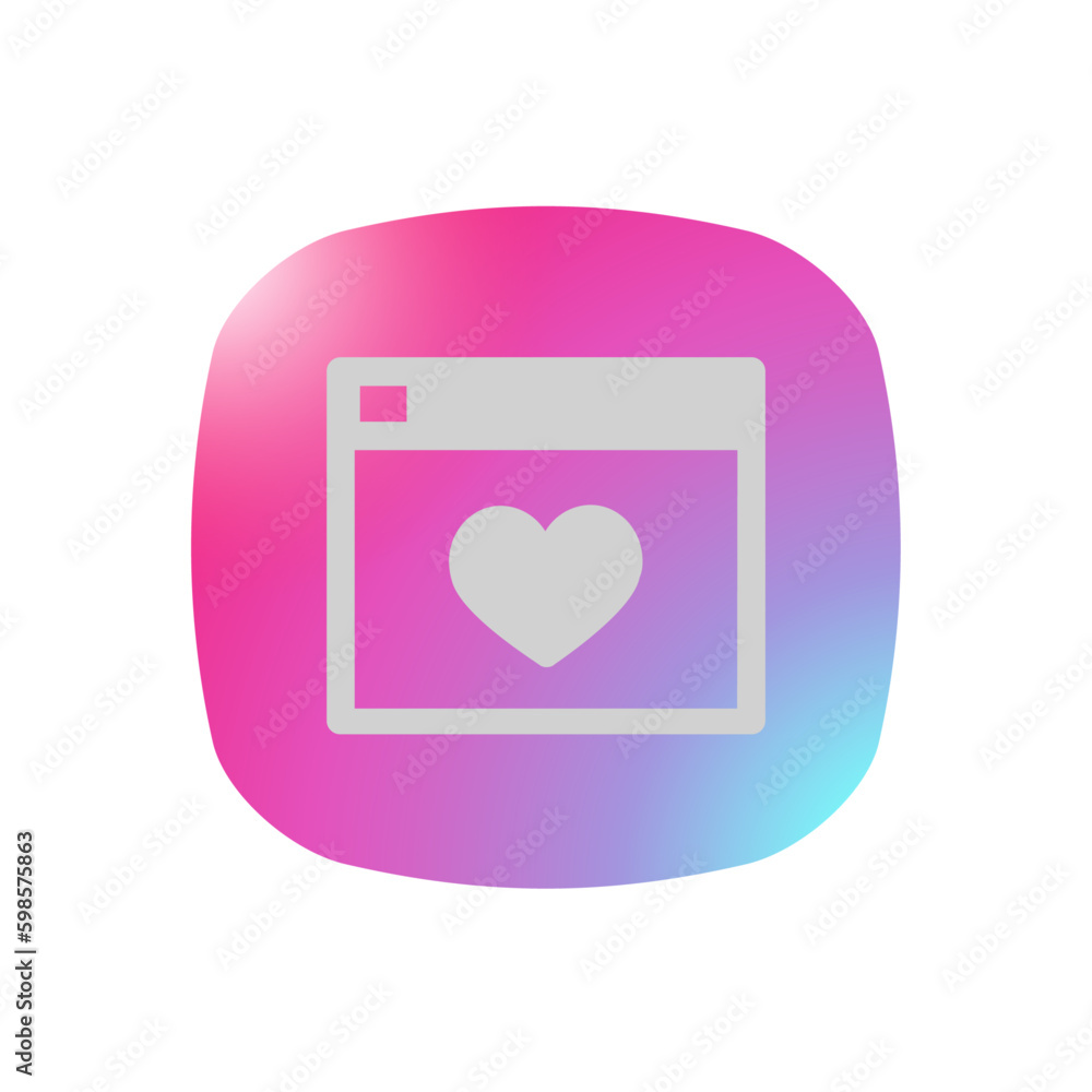 Favorite Page - Pictogram (icon) Favorite Page - Pictogram (icon)