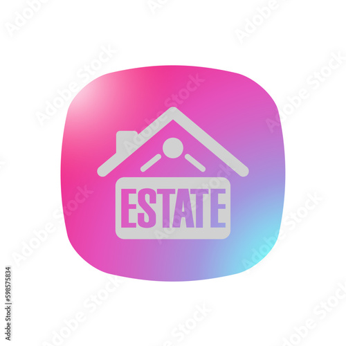 Real Estate - Pictogram (icon) 