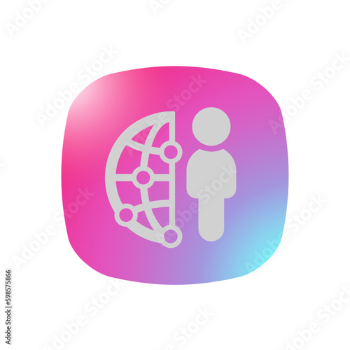 Business Network - Pictogram (icon) 