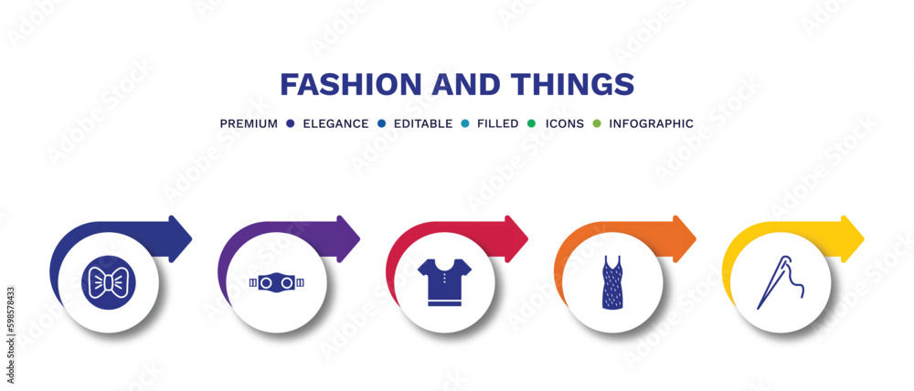 set of fashion and things filled icons. fashion and things filled icons with infographic template.flat icons such as black and white, gym belt, cloth, tinge, stitching vector. set of fashion and things filled icons. fashion and things filled icons with infographic template.flat icons such as black and white, gym belt, cloth, tinge, stitching vector.