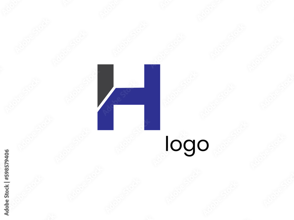 Modern , unicke, colourful letter H logo ,icon vector graphic design by white background illustration. Modern , unicke, colourful letter H logo ,icon vector graphic design by white background illustration.