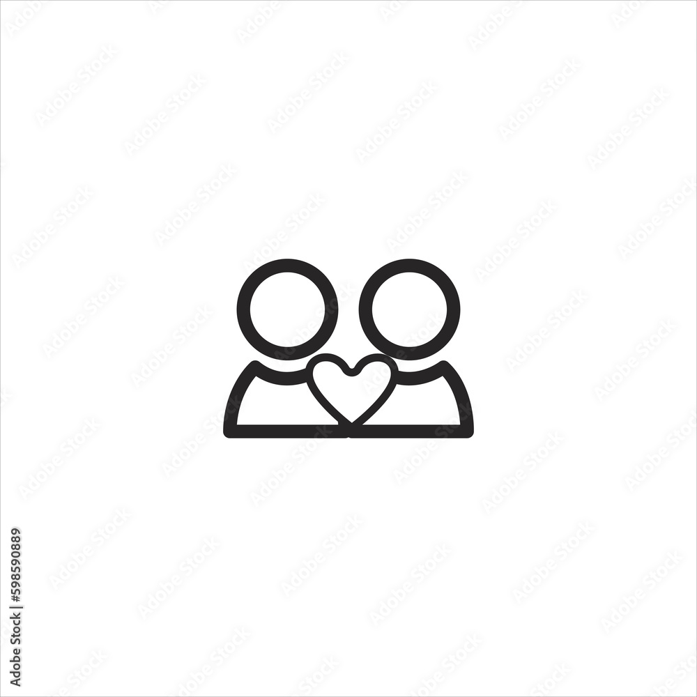 love someone icon. single icon isolated white background.EPS 10 For Website Mobile UI/UX love someone icon. single icon isolated white background.EPS 10 For Website Mobile UI/UX